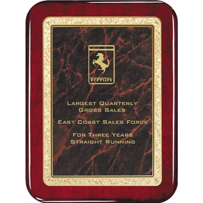 An image of a custom engraved plaque 